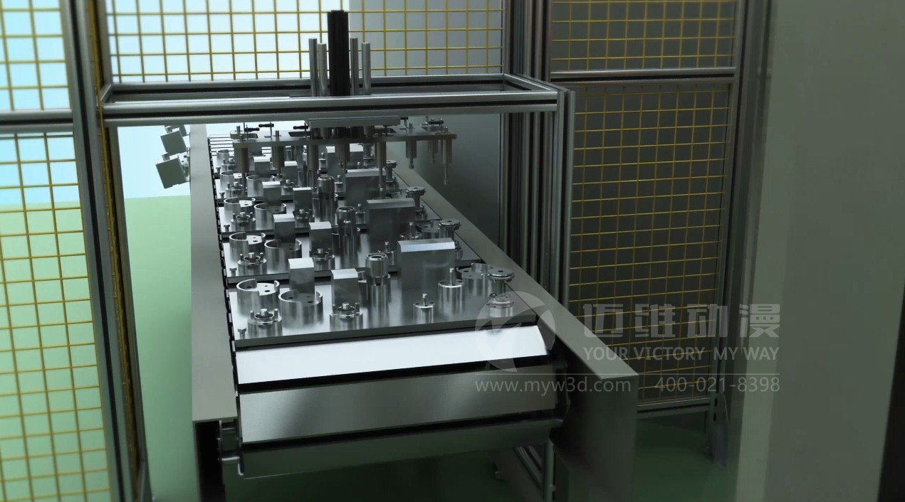 自動(dòng)機(jī)械手臂三維動(dòng)畫(huà)展示(圖4)